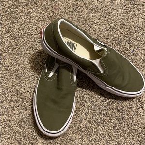 Army Green Vans